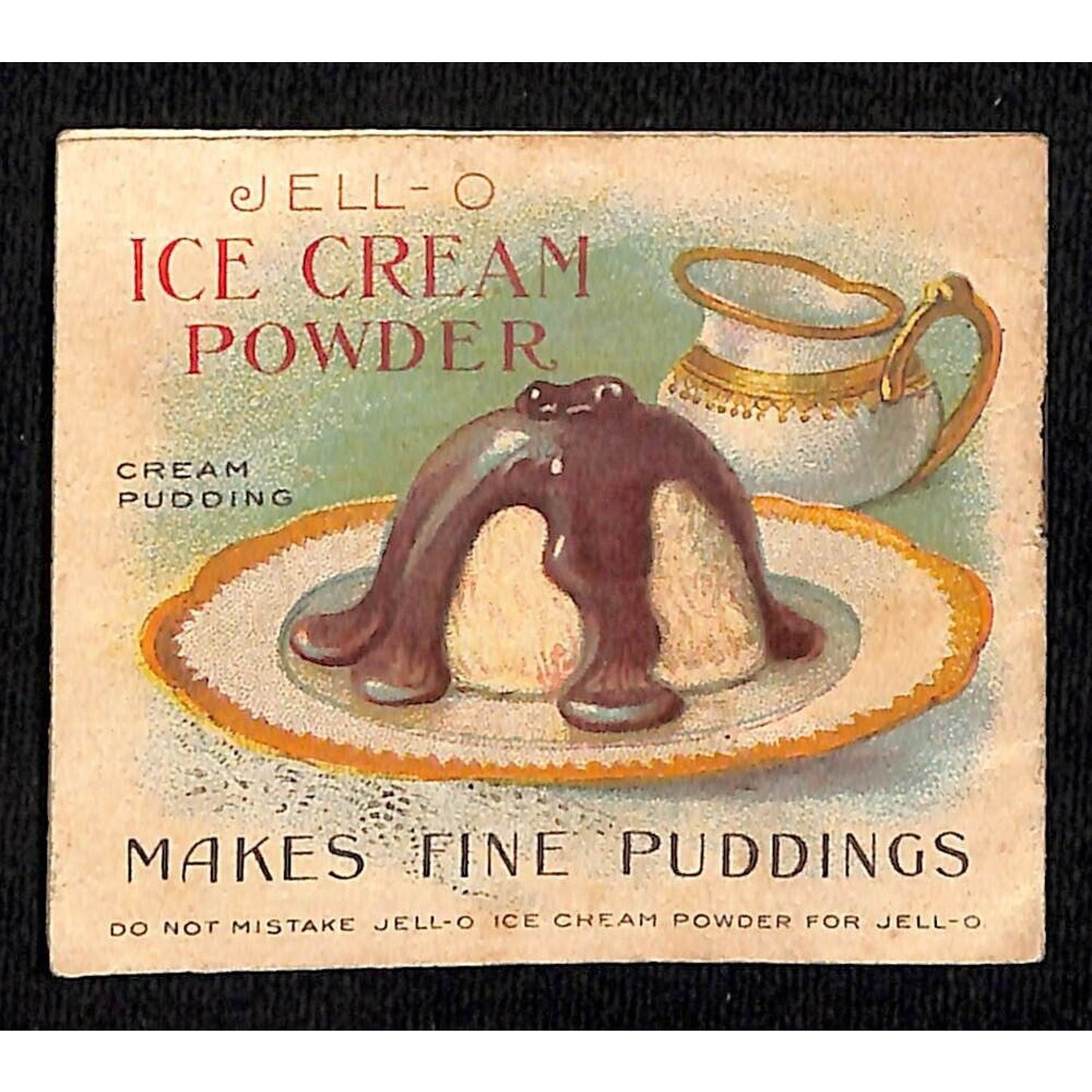 Jell-O Ice Cream Powder Small Recipe Book 8pp* c1910-20's
