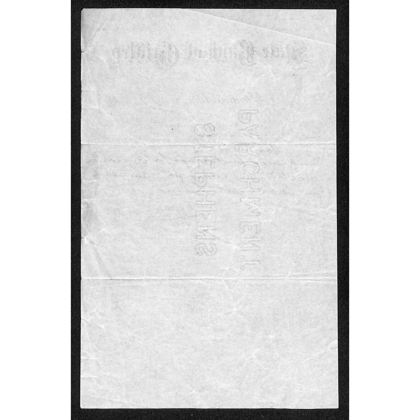 Gridley, IL State Bank of Gridley 1898 ALS re: $30 Membership Payment