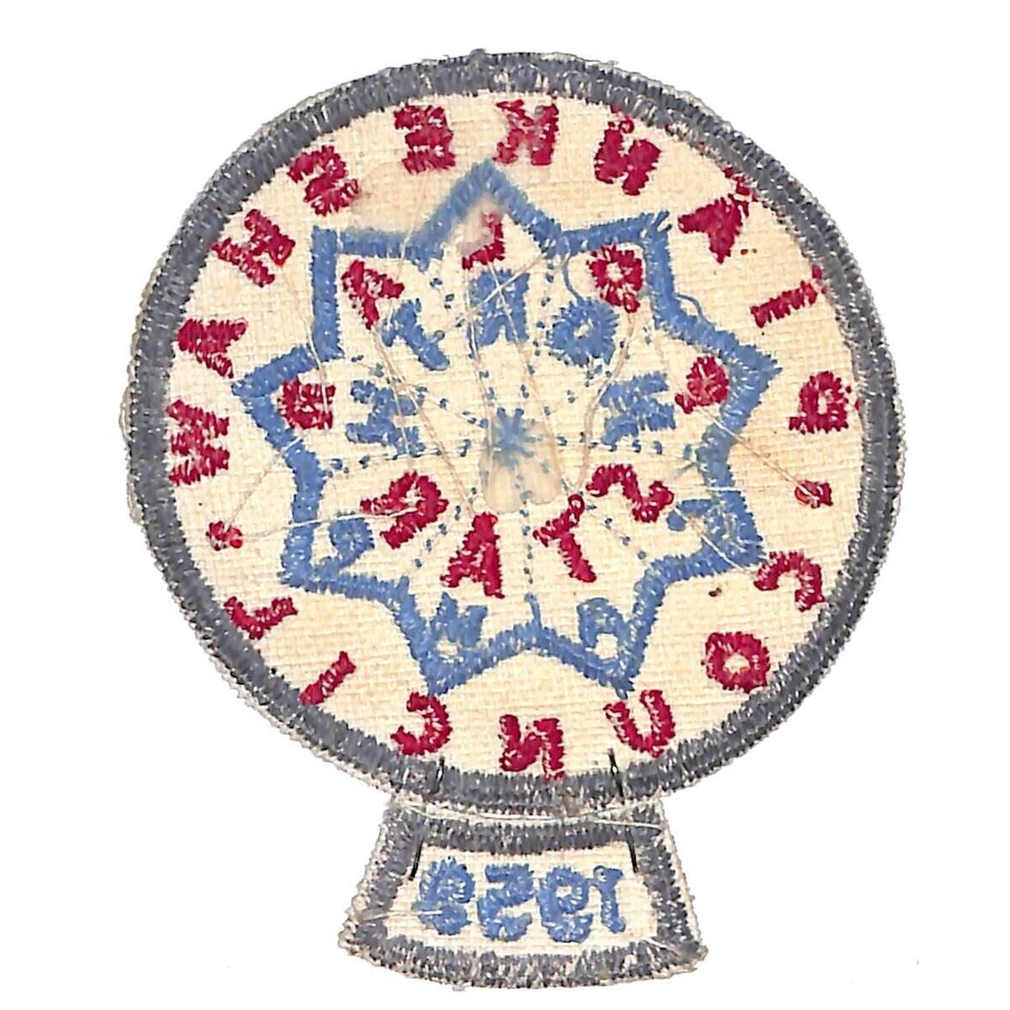 Boy Scouts BSA 1959 Piankeshaw Council Polar Star North Camp Patch VGC Scarce