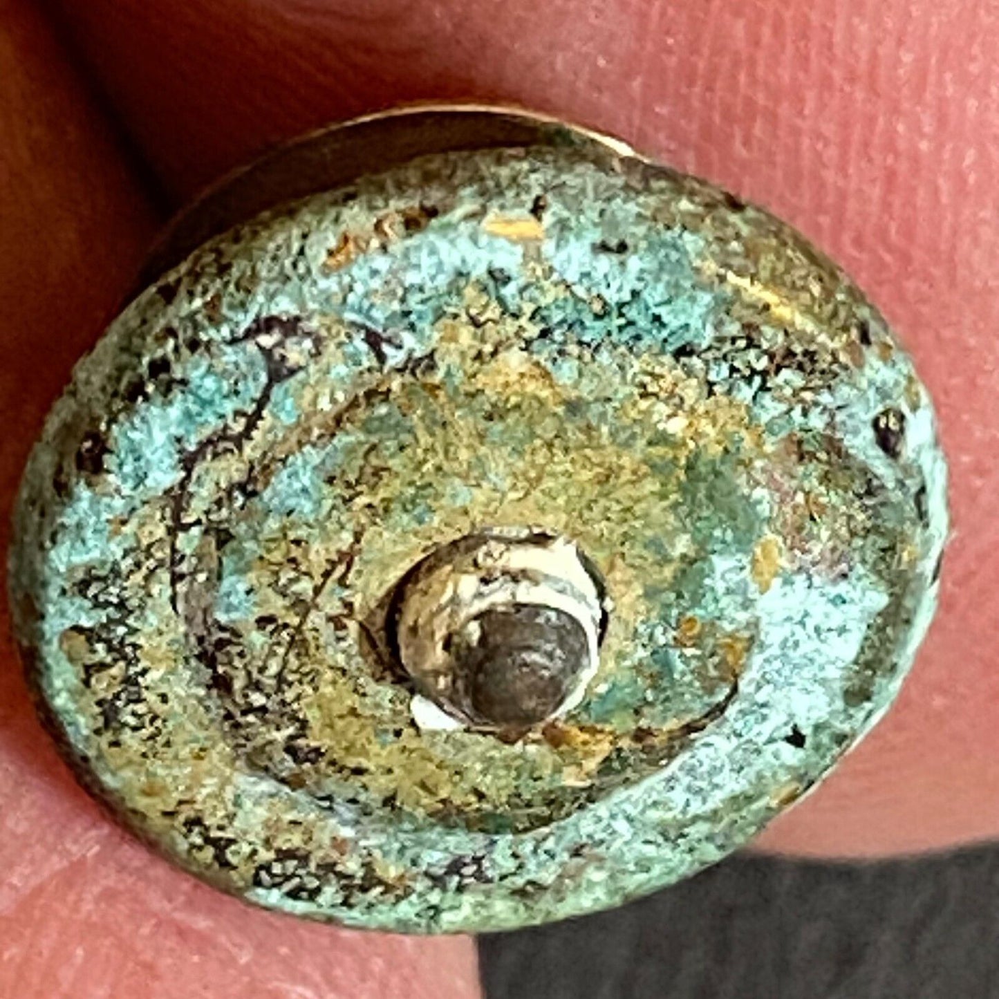 Brotherhood of Railroad Clerks 25 Yr. Enameled Lapel Pin 9mm c1930's-40s Damage