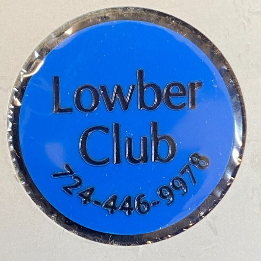 Herminie, PA Lowber Club c1970's-80's Plastic "G/F One Mixed Drink" Token