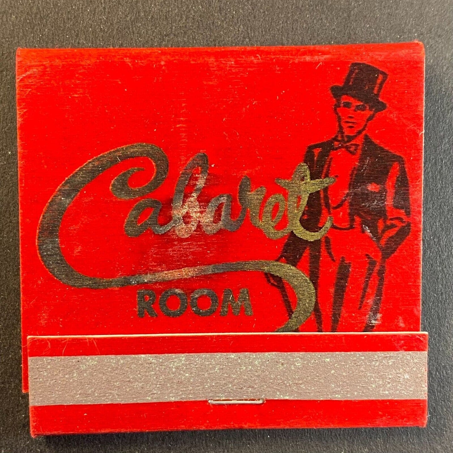Frontier Hotel and Casino Cabaret c1965-73 Full Matchbook w/ Specialty Surface*