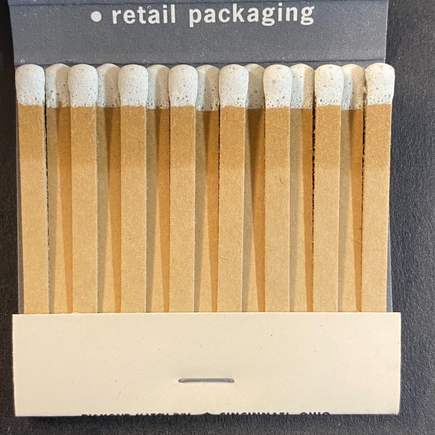 Diamond Packaging Products 4 Full 30-Strike Matchbooks c1975-80's VGC