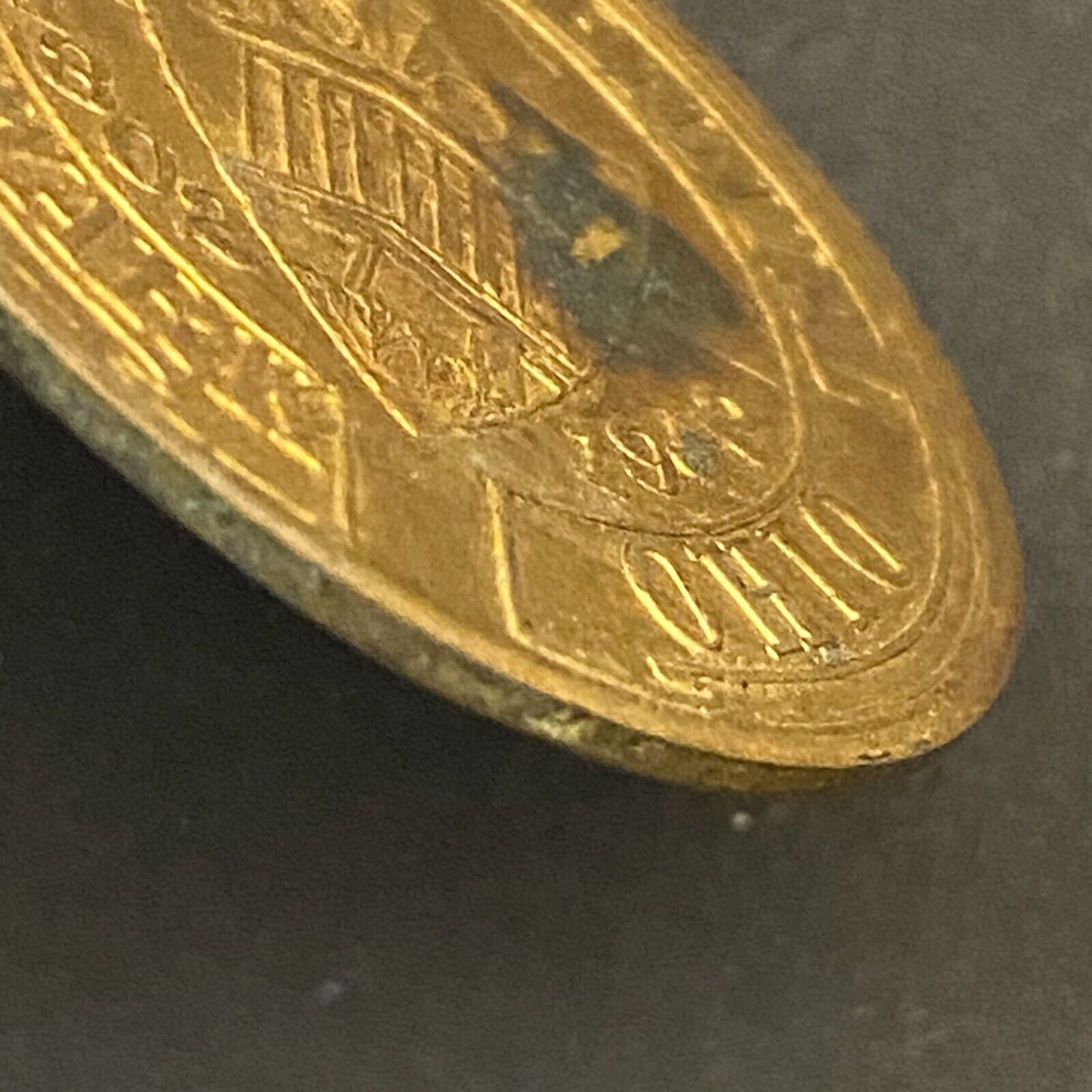 Newark, Ohio Sesquicentennial 1802 - 1952 G/F 50¢ Brass Trade Token 32mm (#2)