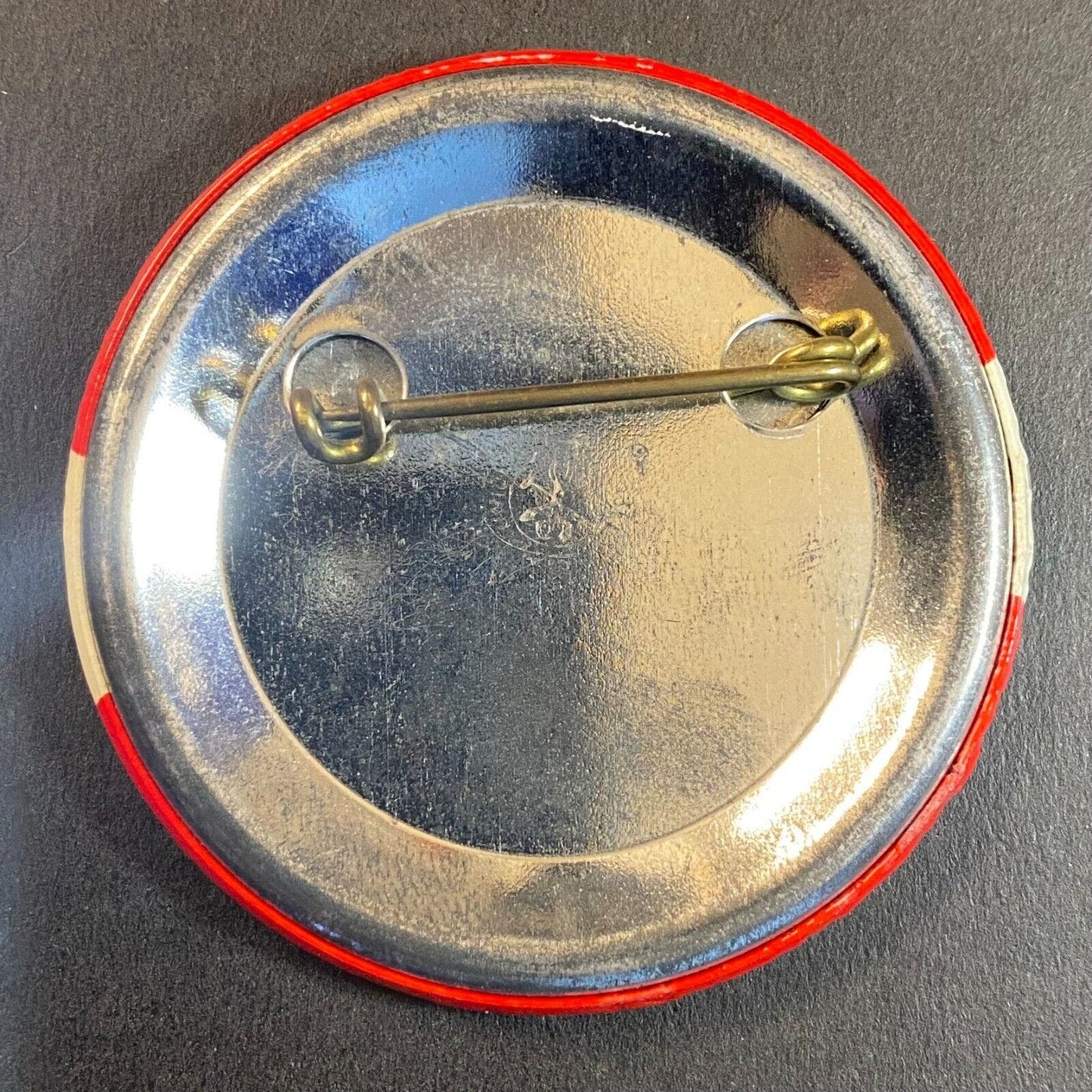Atlanta A.I.R. Raceway 1964 Dixie 400 2" Steel "A.I.R. Staff" Pinback Button VGC