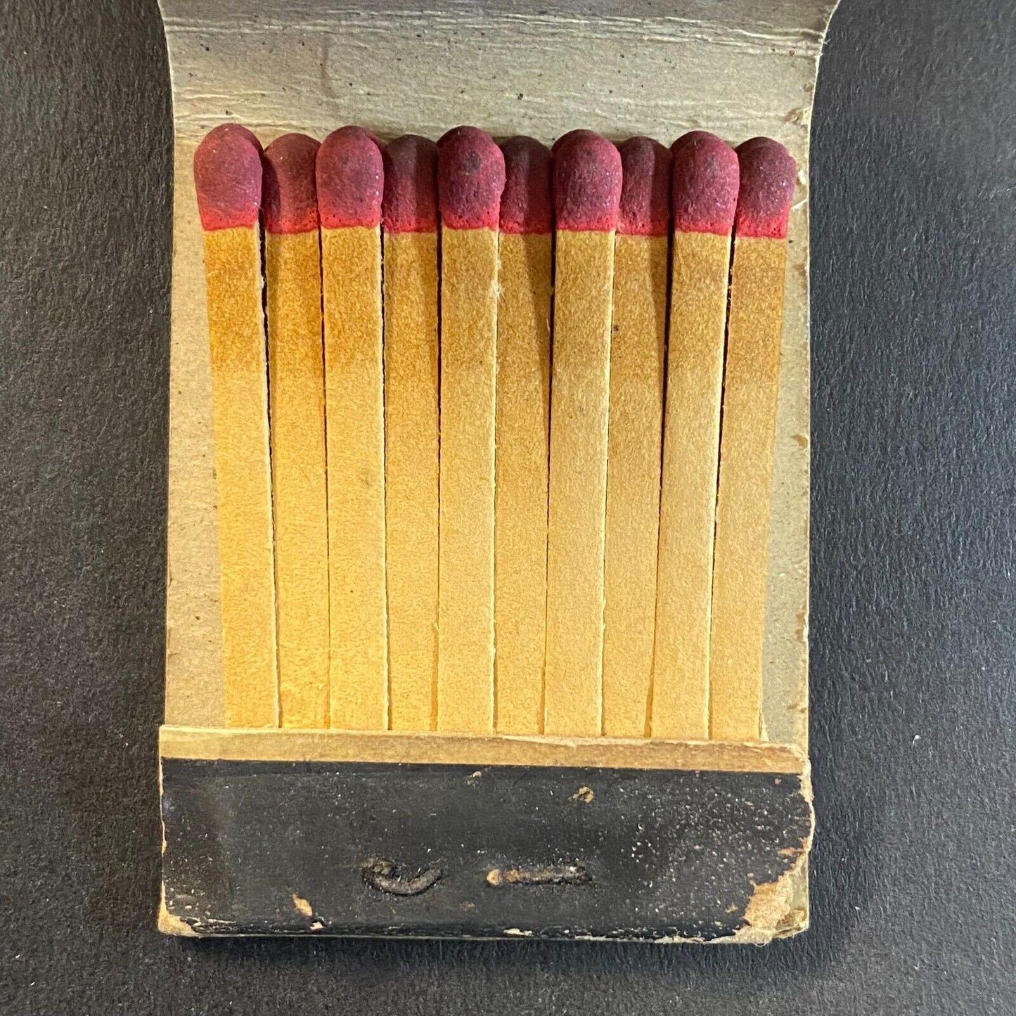 French Lines Full 20-Strike Matchbook c1930's-40's Very Scarce