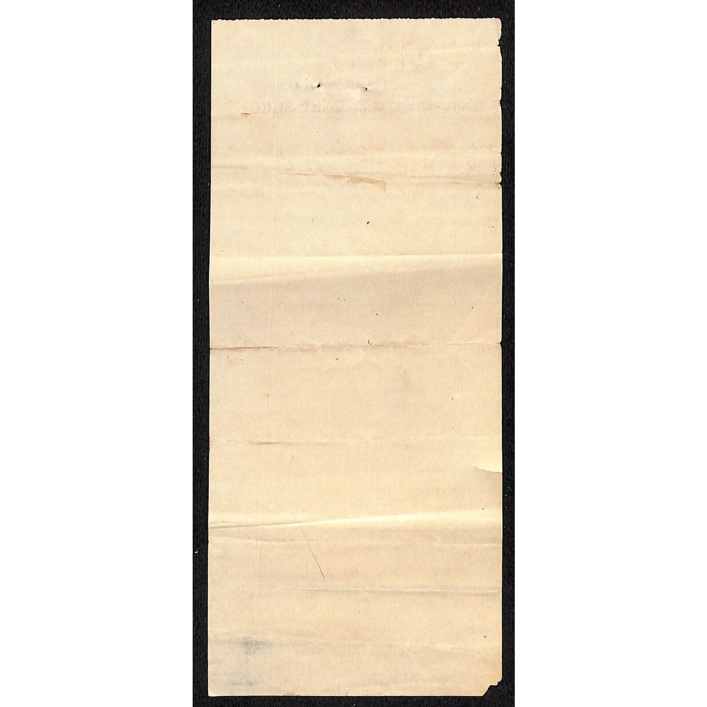 1899 Chas. Whitaker Pure Drugs Sapulpa OK Indian Territory Sm. Receipt Statement
