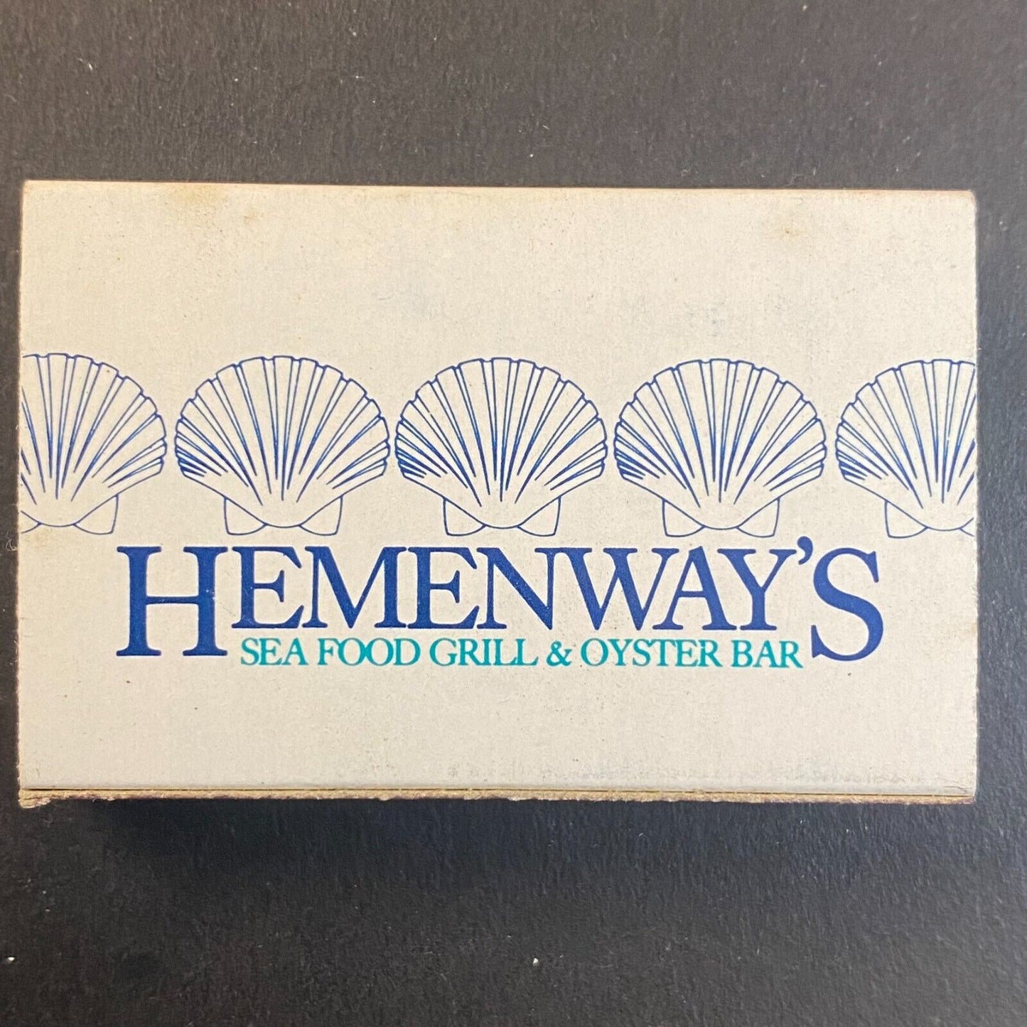 Hemenway's Sea Food Grill Providence, RI Restaurant Vintage Matchbox VGC Scarce