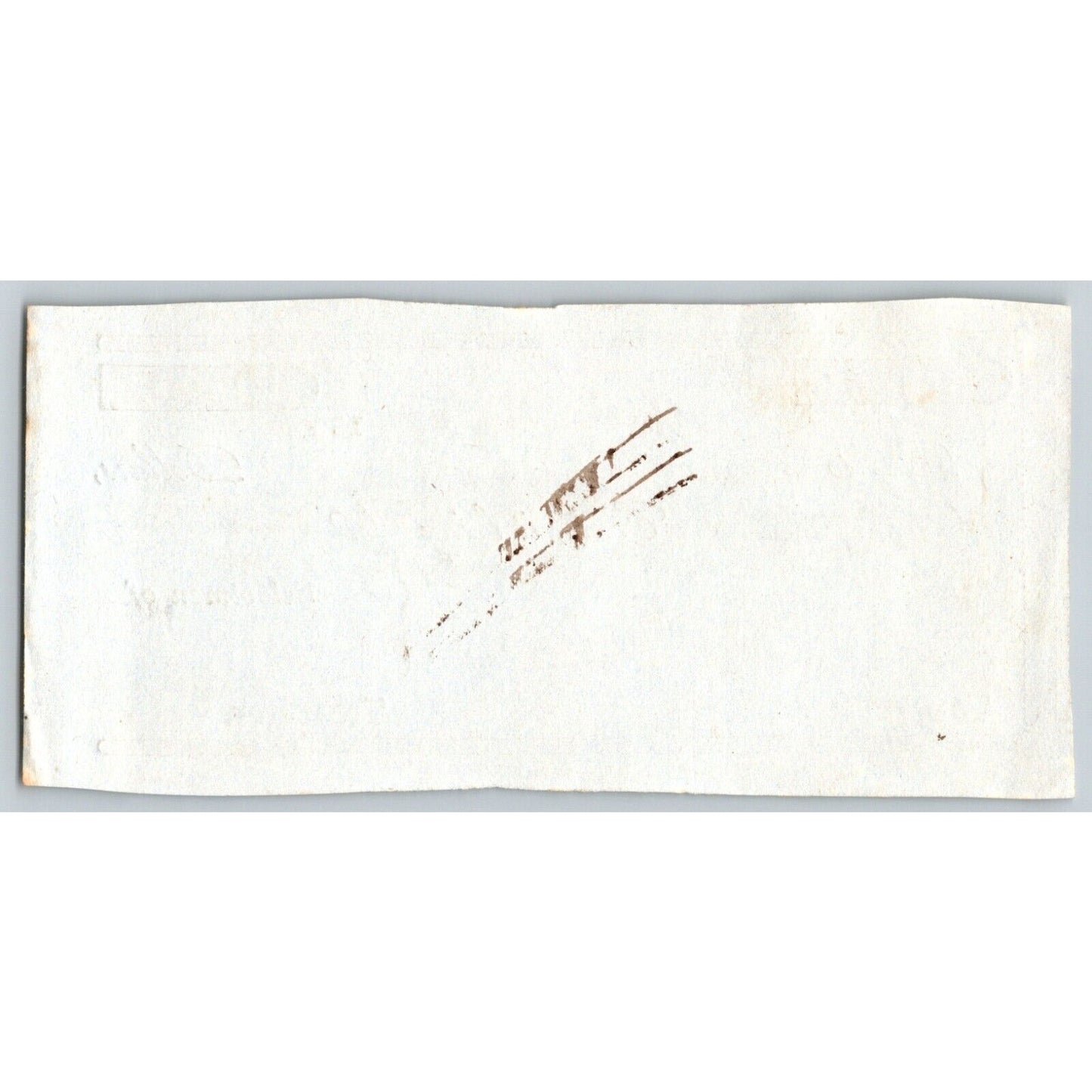 1847 Jabez Knowlton* Newburgh ME Check to James Thomas "Providing Wood..."