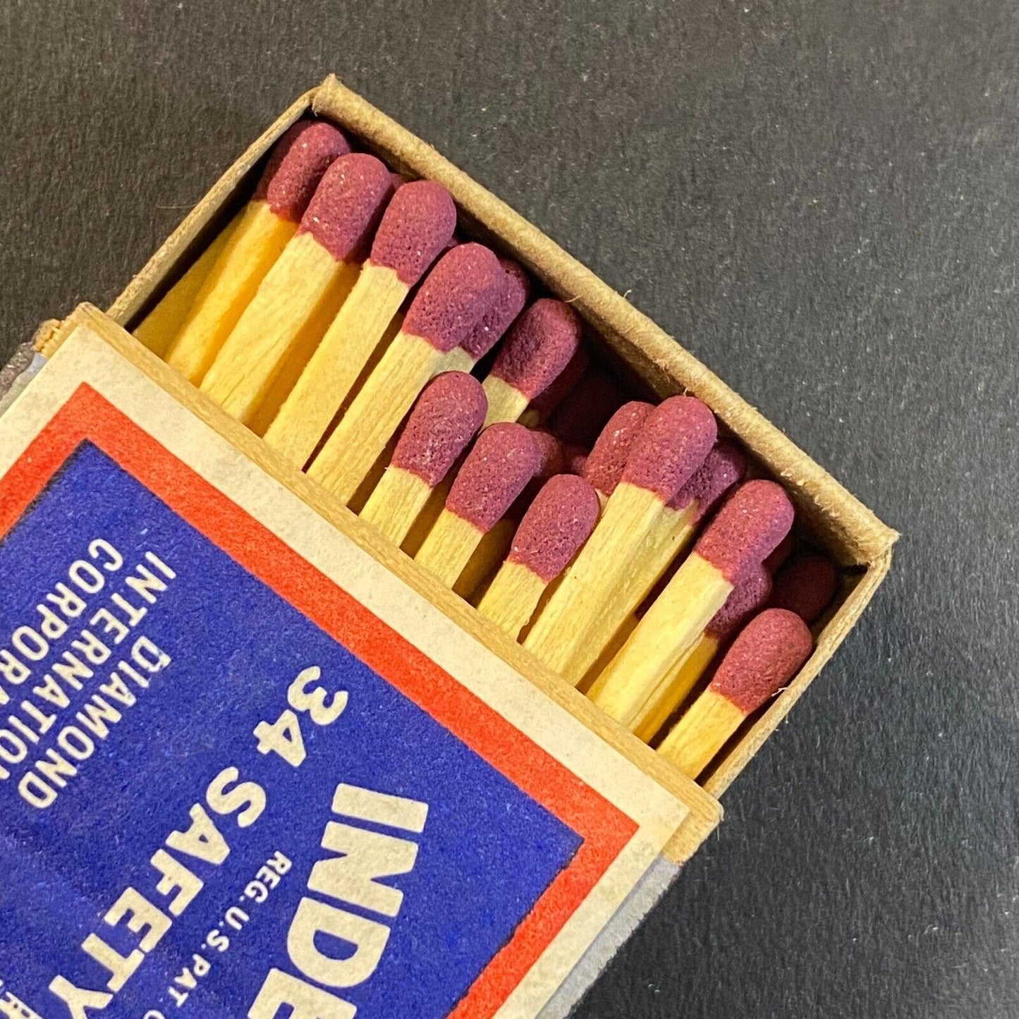 Independence Brand Safety Matches Matchbox c1970's-80's