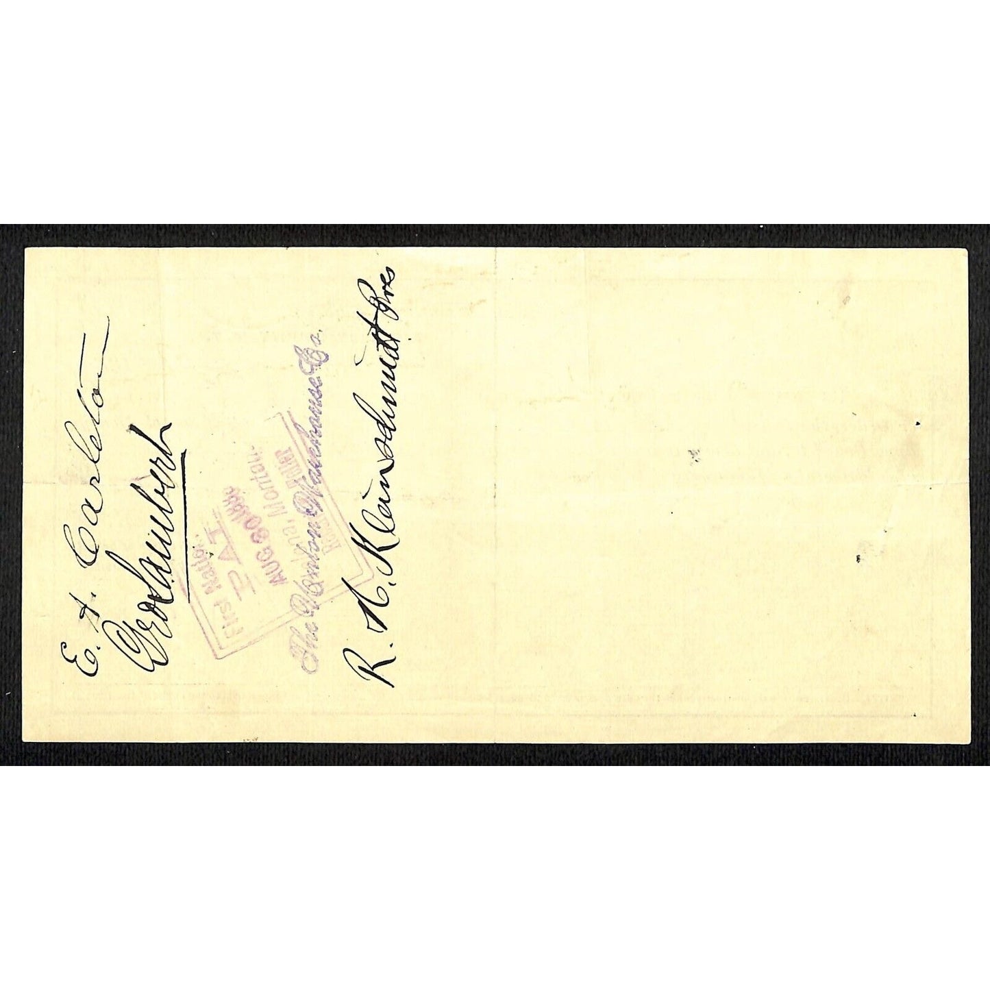 1886 Jefferson County Montana Territory School Warrant "One Anatomical Study"