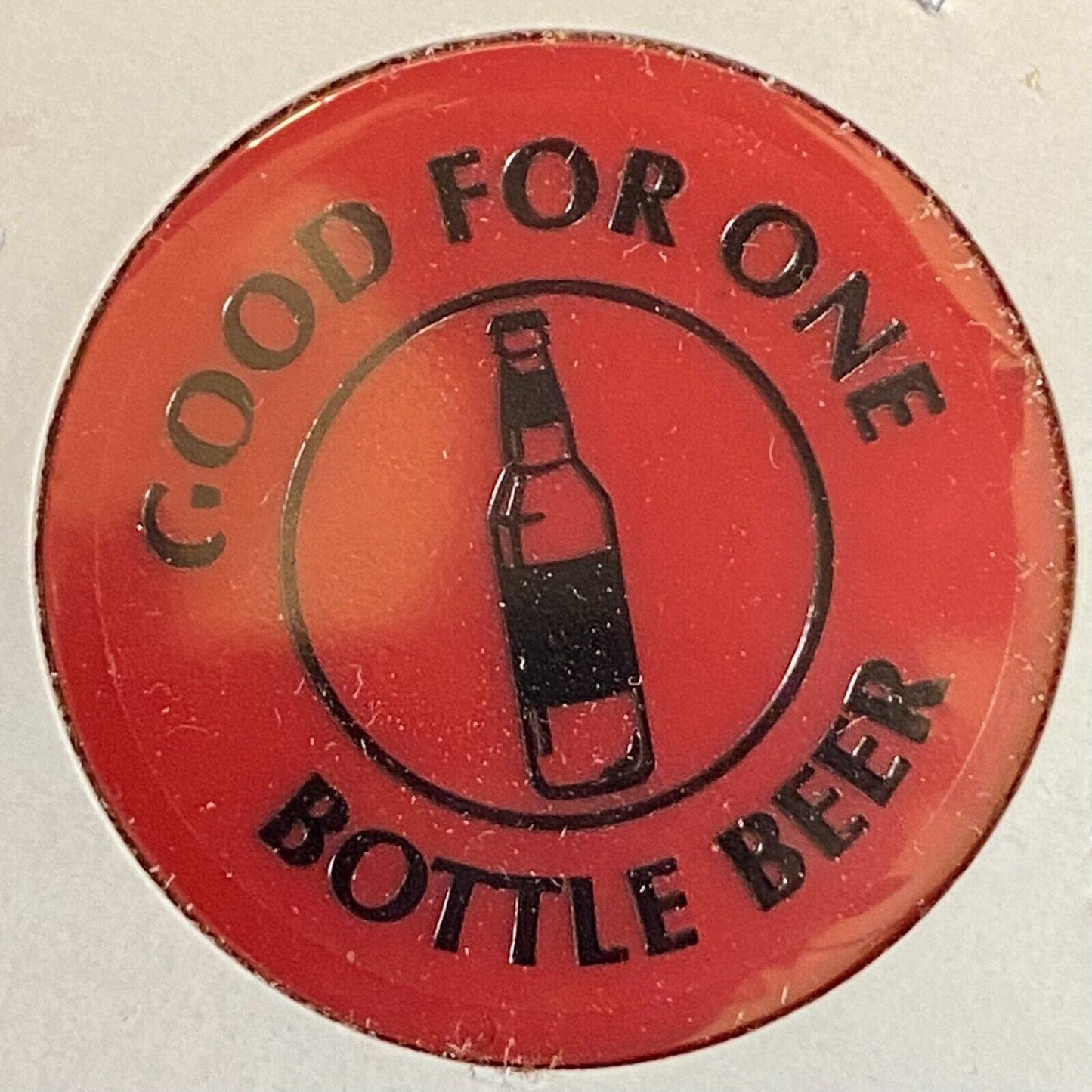 Lock Haven, PA Black Forest Inn c2000 Plastic "Bottle Beer" Token