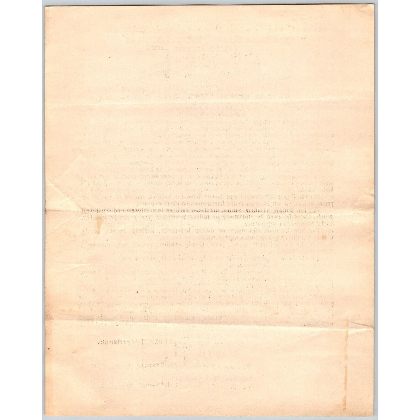 Bangor, ME Chief Signal Office, War Department Farmers' Bulletin Jan. 13, 1879