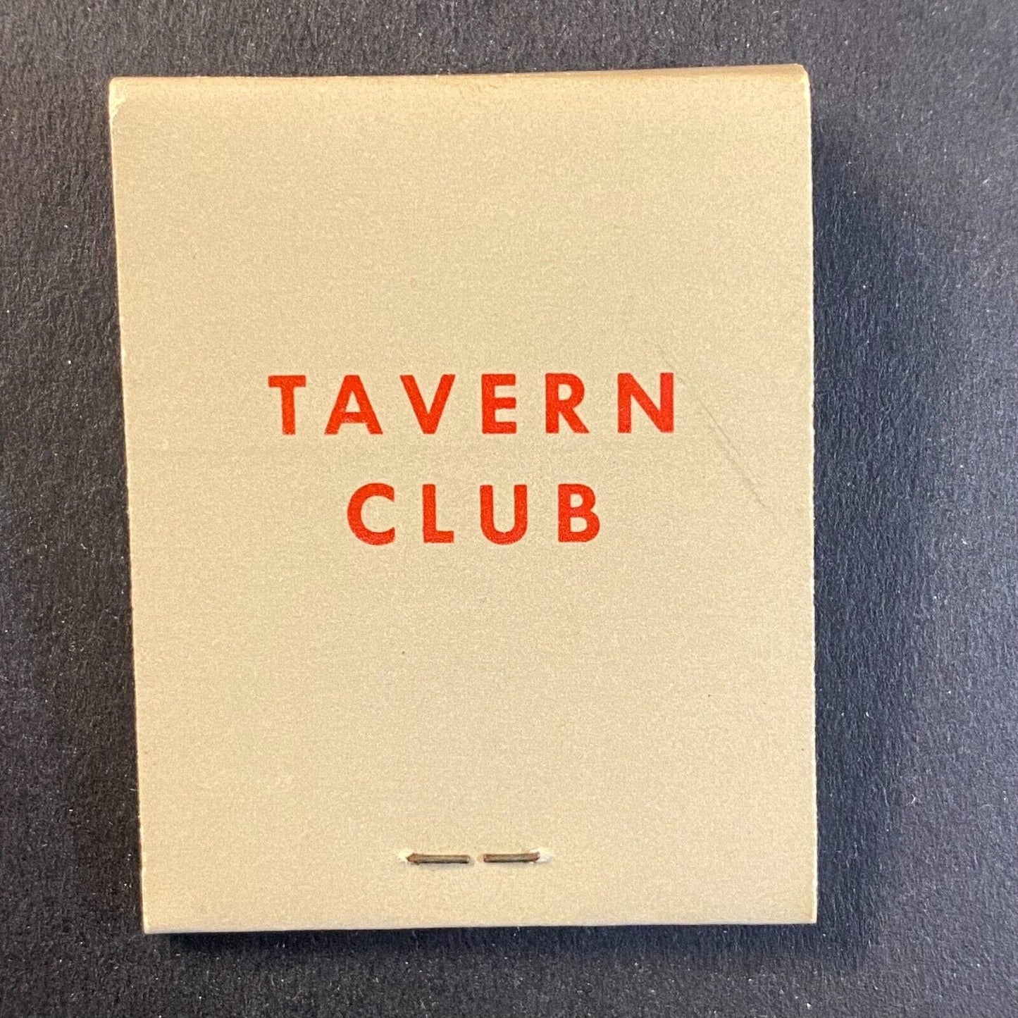 Tavern Club "Floreat Taberna Chicaginiensis" Chicago c1960's-73 Full Matchbook