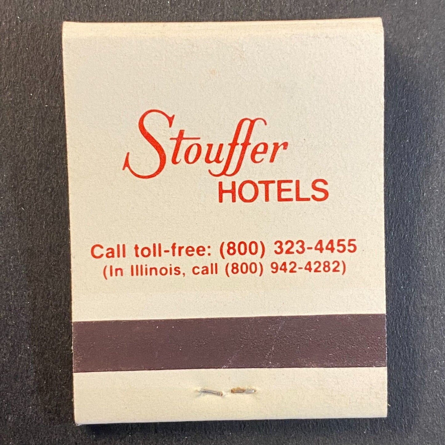 Stouffer Hotels c1974-80's Full Matchbook VGC