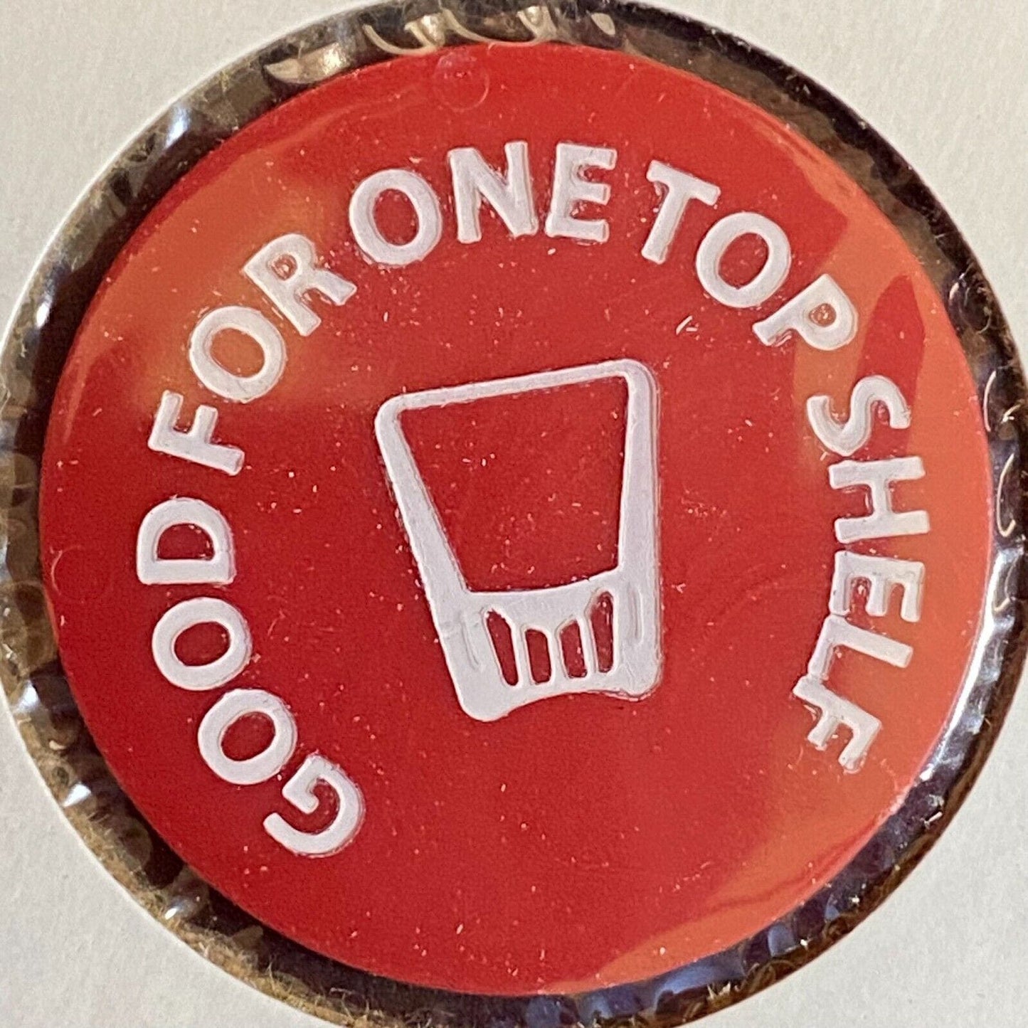 McSherrystown, PA Moose #720 c1980's Plastic Token Drinks "G/F One Top Shelf"