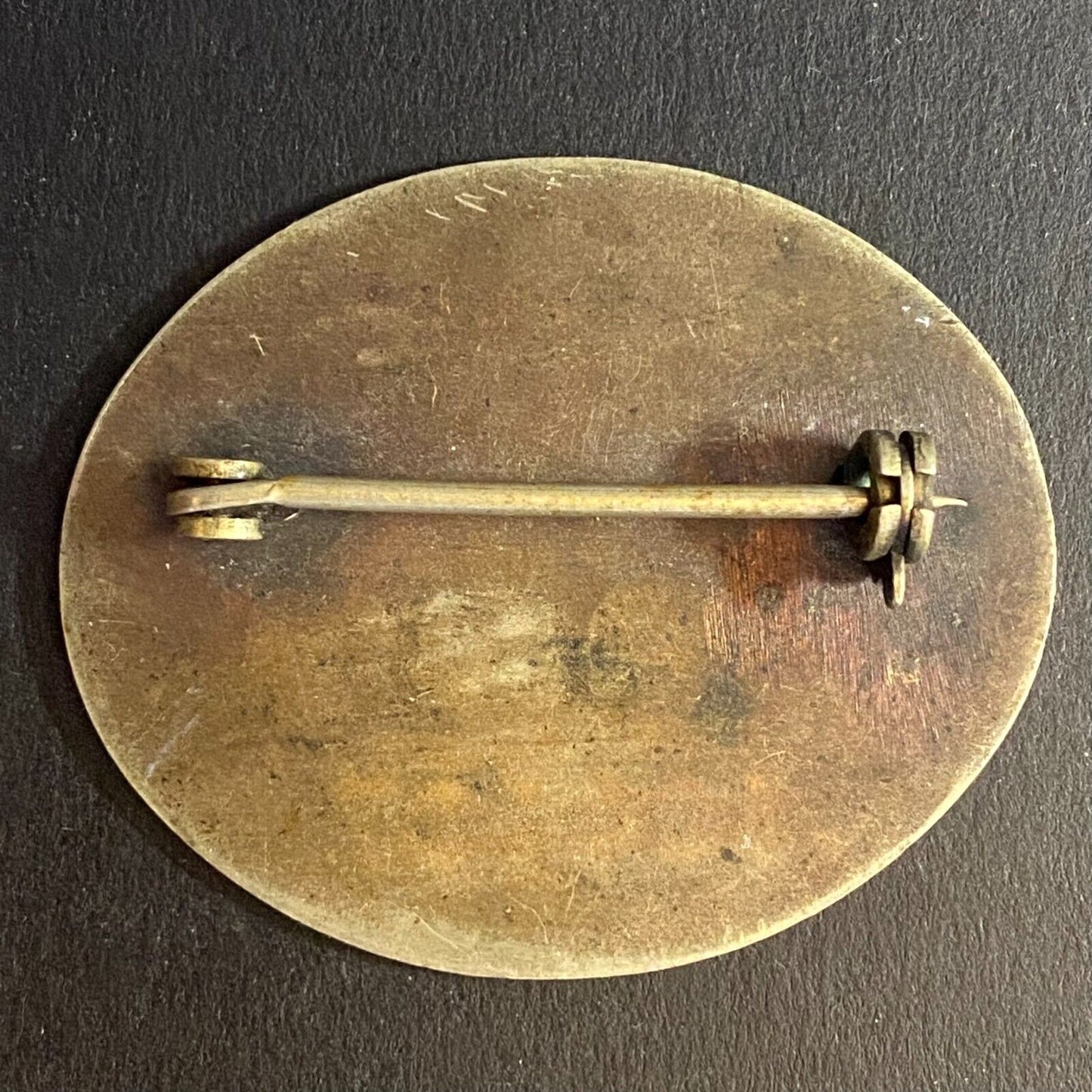 1937 Ohio Registered / Licensed Driver Chauffeur Metal Pin Back Badge #108197