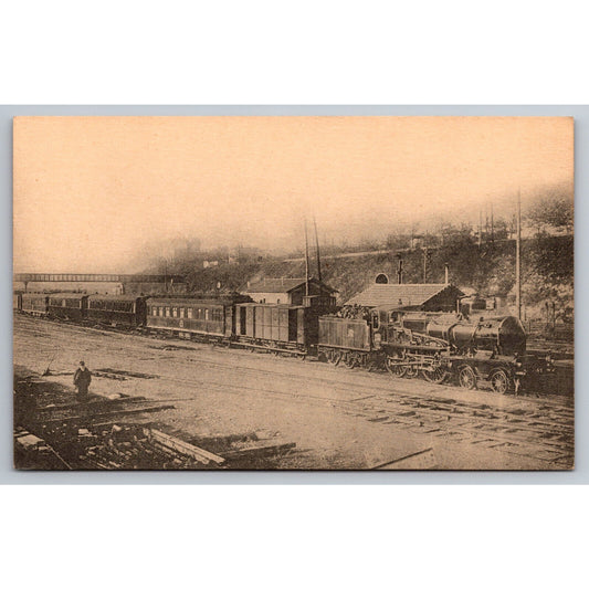 French Railroad RPPC* Postcard Paris-Cote-d'azur Series C61-C180 c1900 H.M.P.
