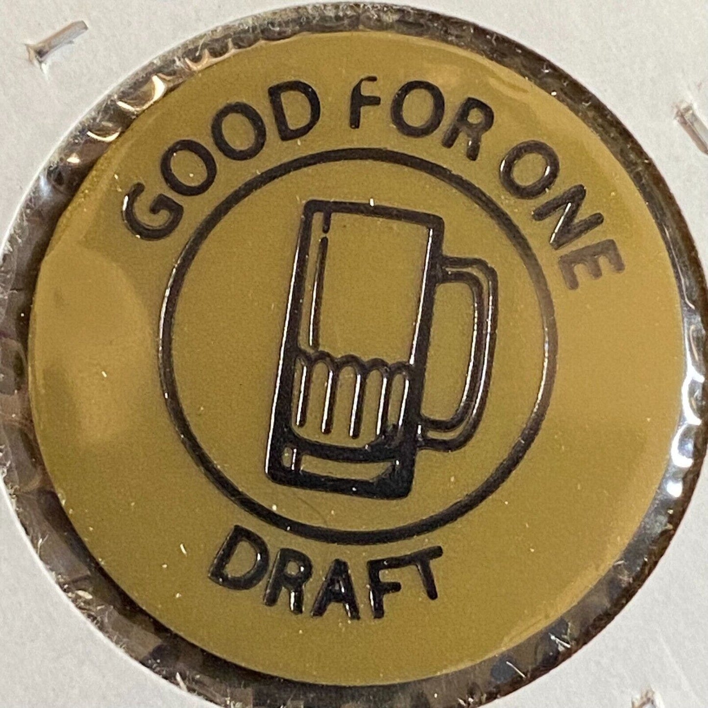 Johnstown, PA Jim & Jimmies c1980's-90's Plastic "G/F One Draft" Token