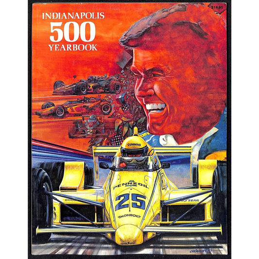 1987 Hungness Indianapolis 500 Yearbook Racing VGC 203pp 1lb 5oz
