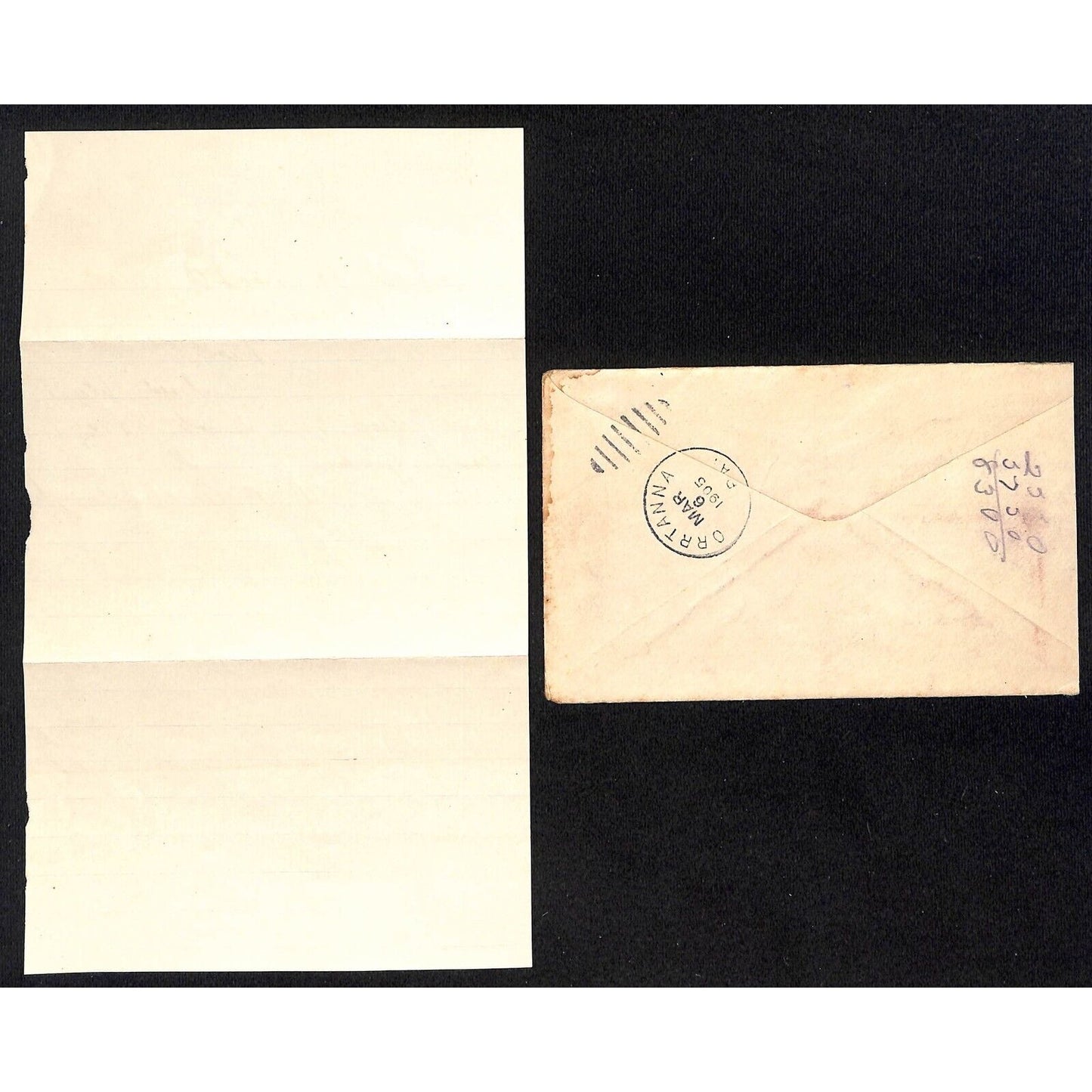8 1902-03 Mostly "Biesecker / Orrtanna PA" ALS / Correspondence / Letters Covers