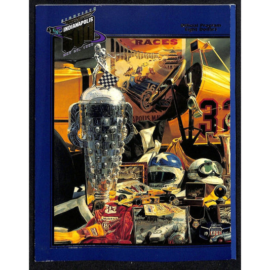1996 Indianapolis 500 Program Racing VGC 208pp 1lb 4oz