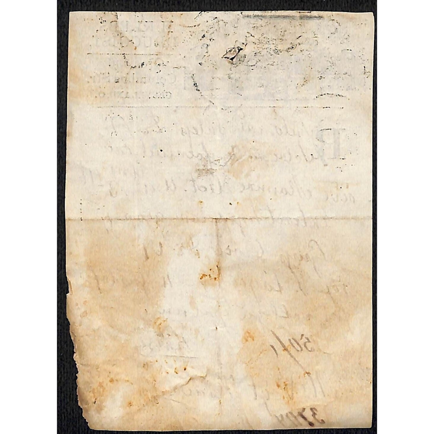 H. Krebs, Druggist Columbus St. Cleveland c1870's* Prescription #3704