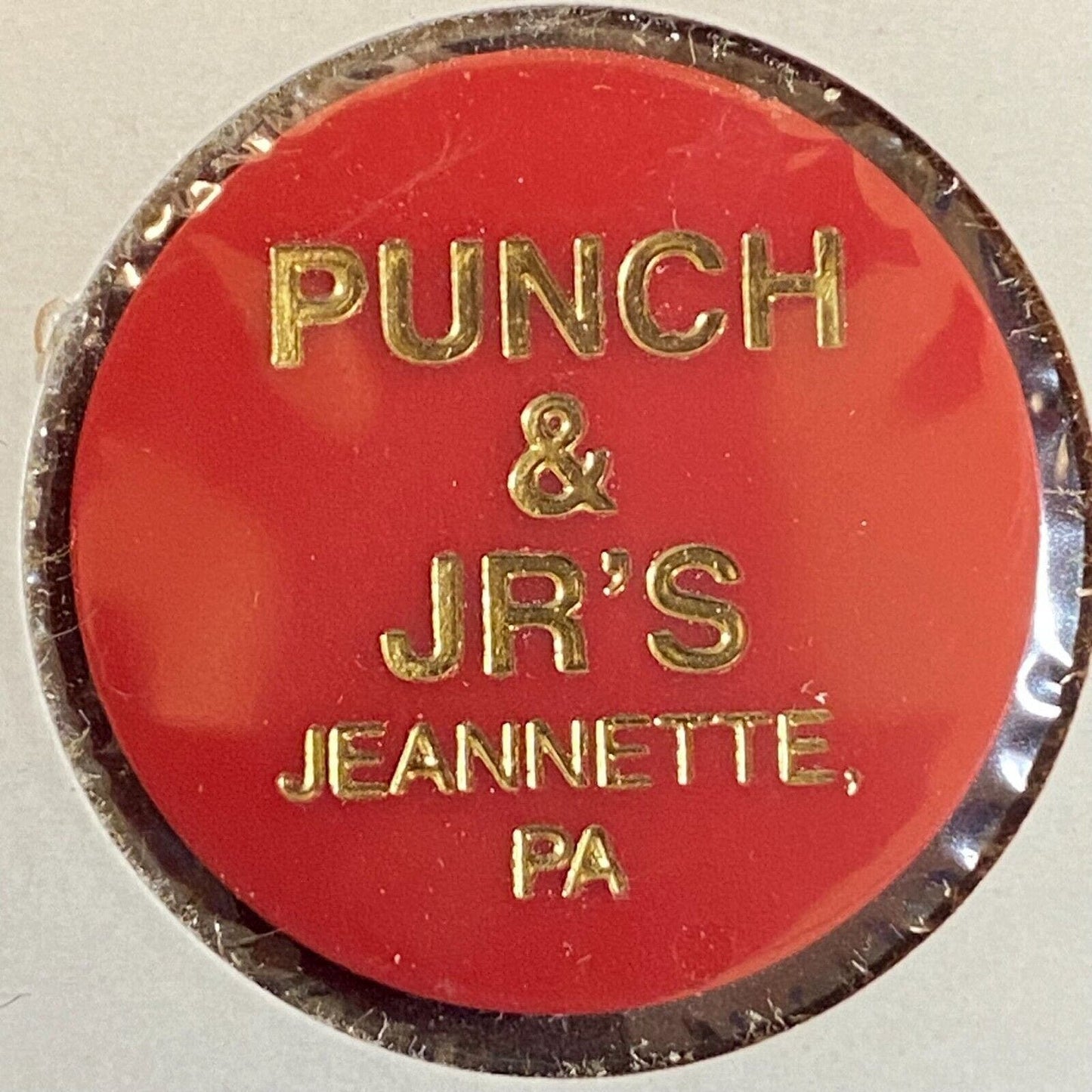 Jeannette, PA Punch & JR's c2011 ? Plastic "G/F One Draft" Token