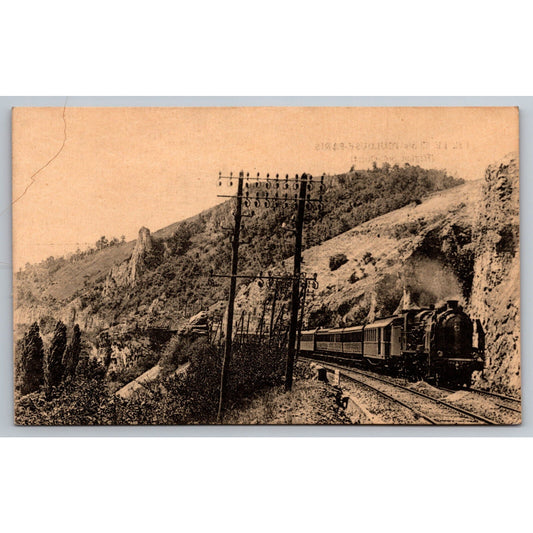 French Railroad RPPC* Postcard 240.704 c1900 H.M.P.