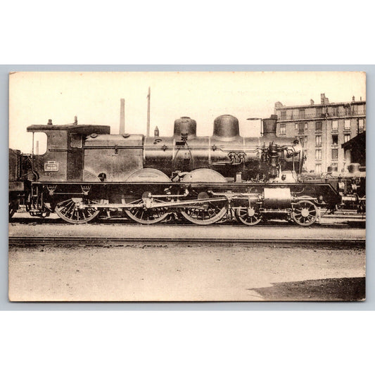 French Railroad RPPC* Postcard Machine 230 B100 Series 230 B91-100 c1900 H.M.P.