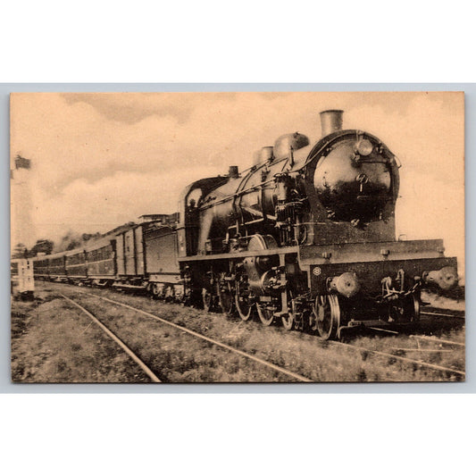 French Railroad RPPC* Postcard Machine Pacific Series 231.500 1924 H.M.P.