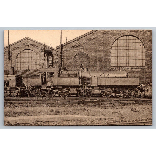 French Railroad RPPC* Postcard Machine 6164 Series 6121-6168 c1905-1911 H.M.P.