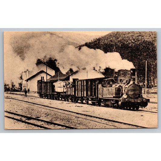 French Railroad RPPC* Postcard Locomotive Engerth c1900 H.M.P.