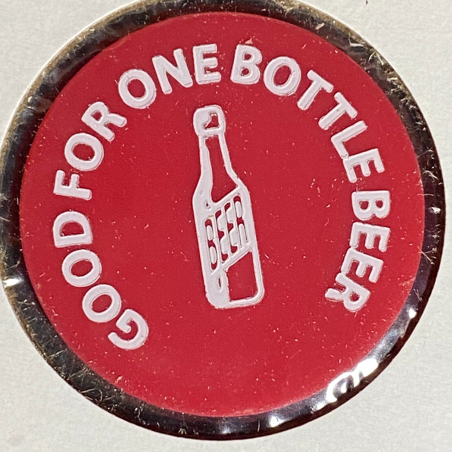 Brookville, PA FOE Aerie 983 Plastic Drink Token G/F One Bottle Beer