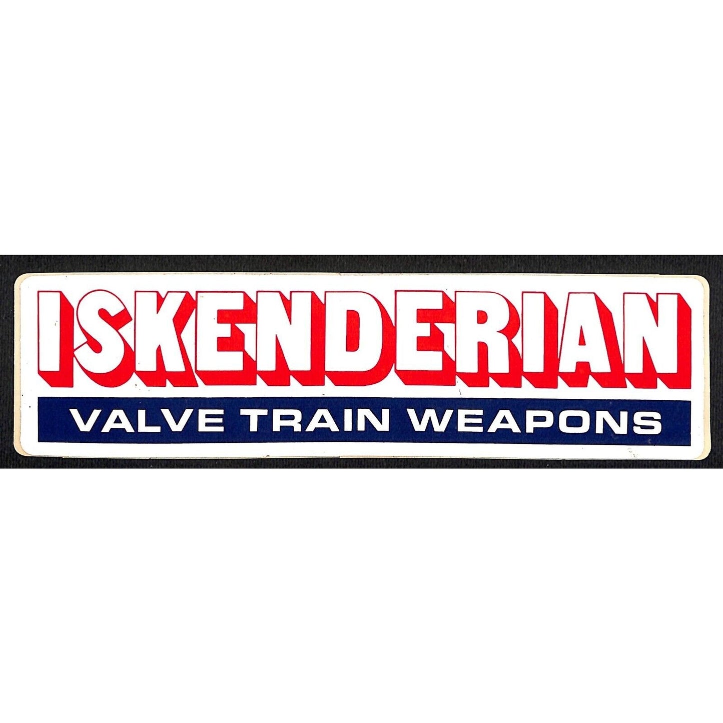 Iskenderian Isky "Valve Train Weapons" Performance Auto Sticker c1976 (#2)