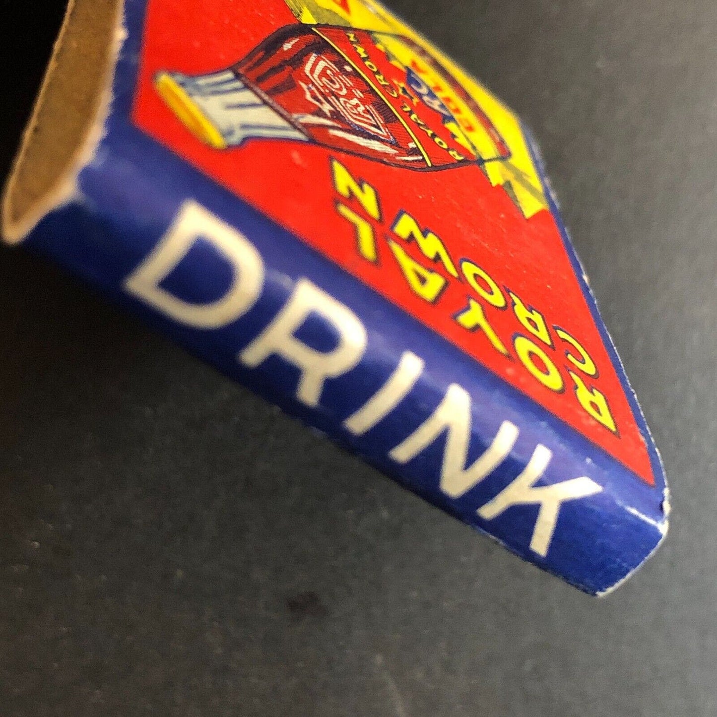 Nehi Beverages / Royal Crown Soda Full 20-Stk Matchbook Bottle c1940's VGC