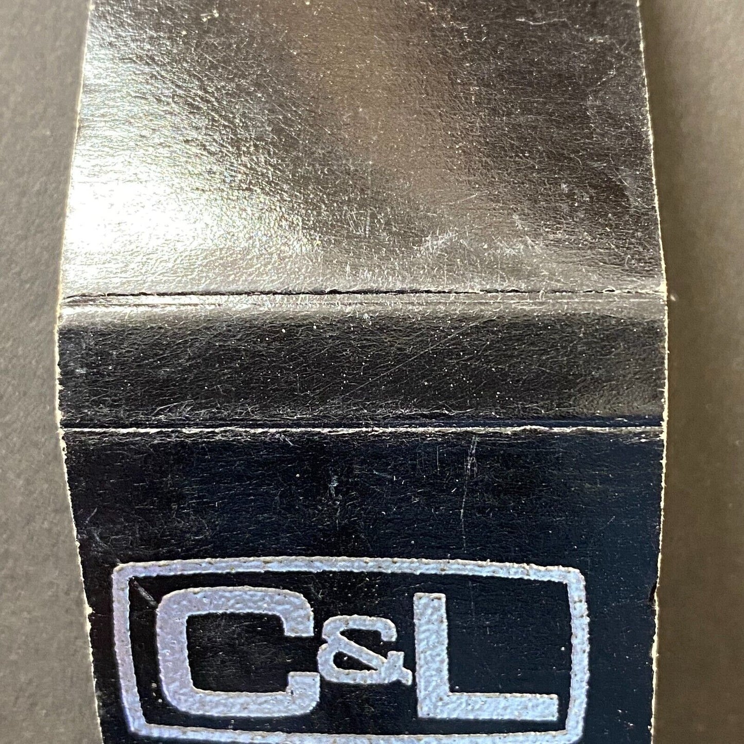 C&L (NYC Restaurant?) Full Matchbook w/ Thermography* c1968-74