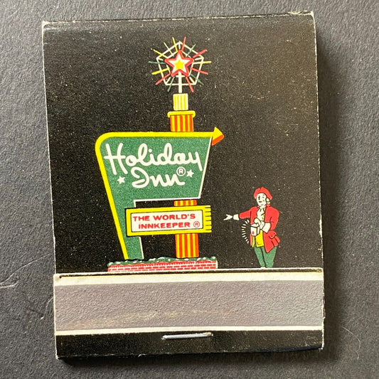 Holiday Inn Holidex Computer PA Locations Near Full (-2) Matchbook c1974-80's