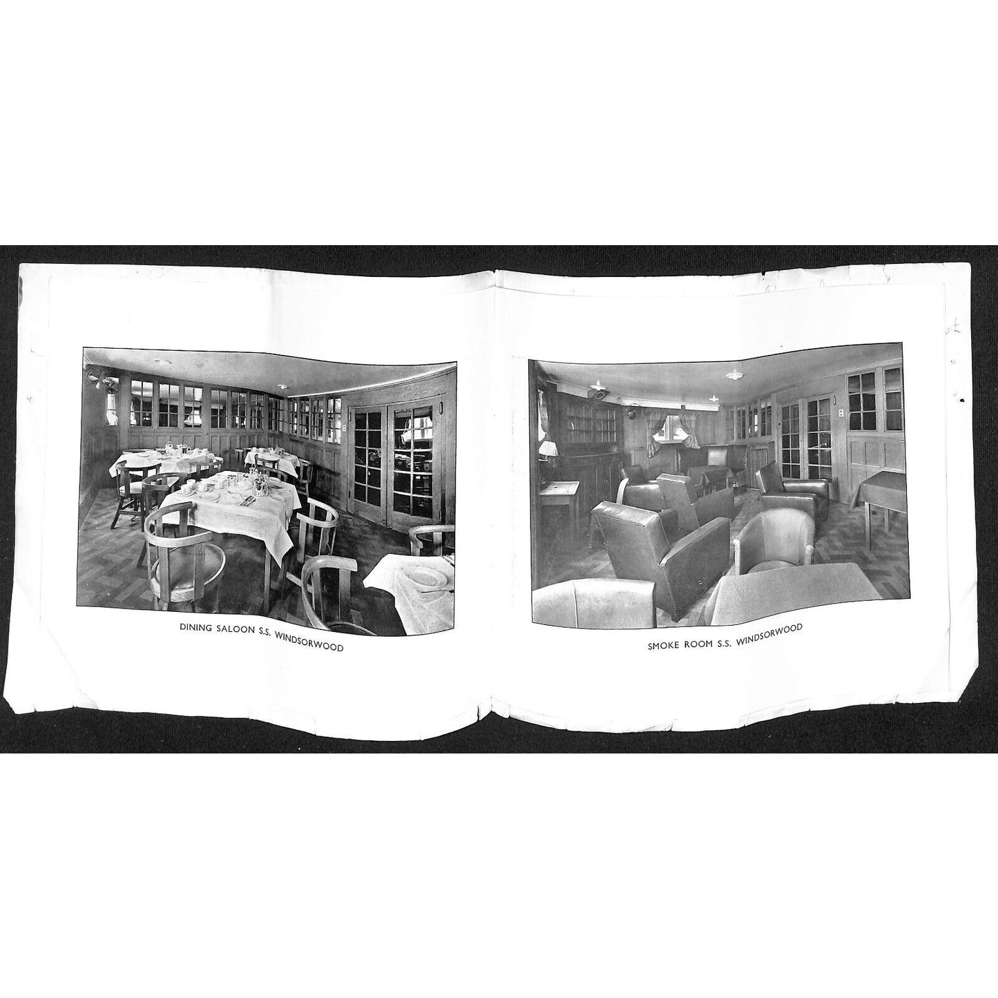 Constantine Line Passenger Accommodation Booklet 6.75" x 7.75" 16pp c1937 Scarce