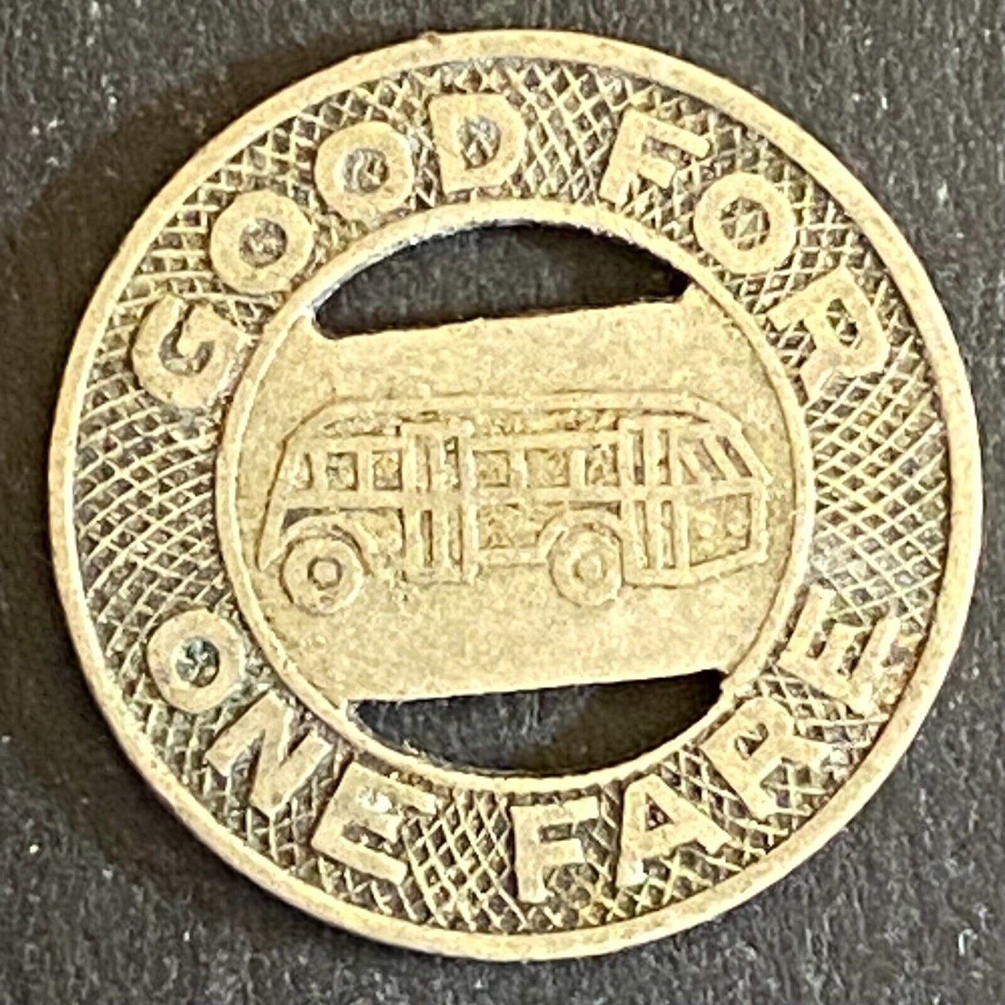 Florence Coach Company (SC) G/F One Fare Transit Token Bus 16mm VGC