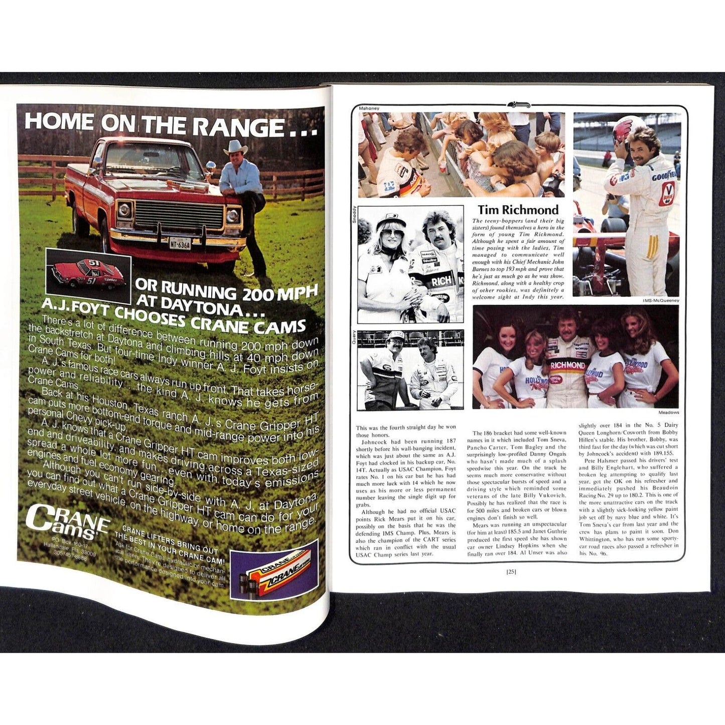 1980 Hungness Indianapolis 500 Yearbook Racing VGC 219pp 1lb 6oz