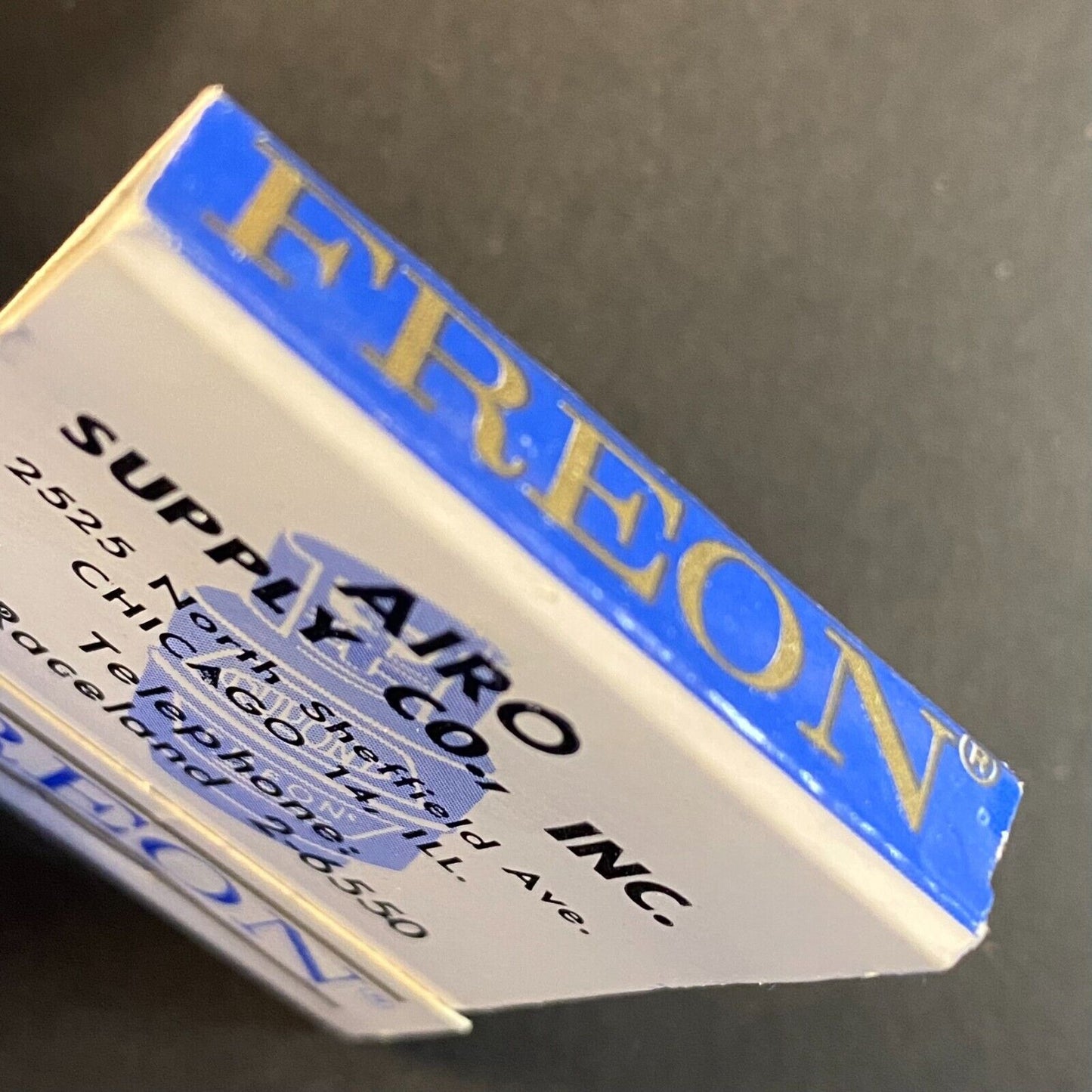 Dupont Freon / Airo Supply Co. Chicago c1973-1980's Full Matchbook VGC