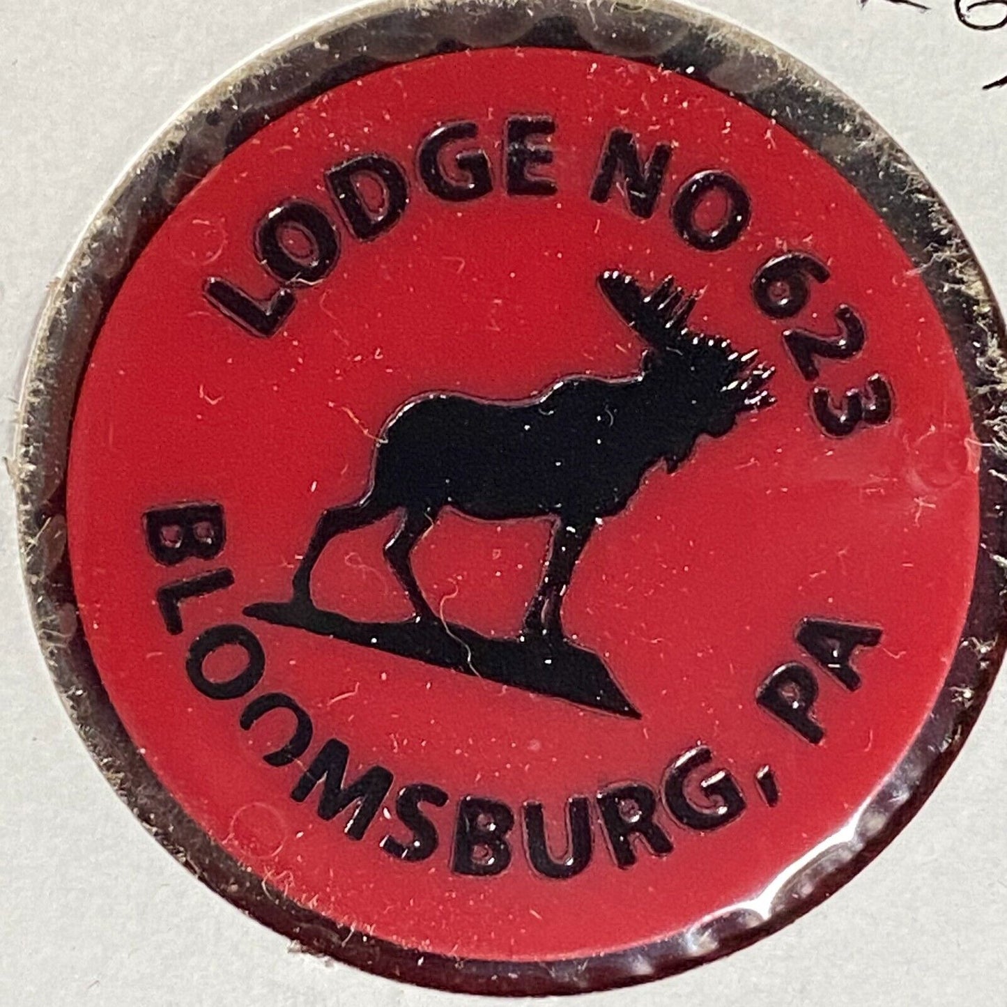 Bloomsburg, PA Elks Lodge 623 Plastic Drink Token G/F One Mixed Drink