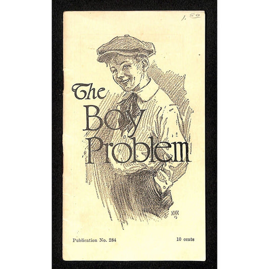 "The Boy Problem" 1920 Sex Education Pamphlet for Parents & Teachers 32pp VGC