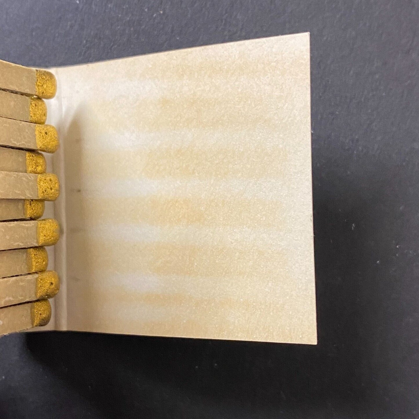 "Saddle & Cycle Club" Chicago Full Matchbook c1960's-74 w/ Gold Foil & Tips