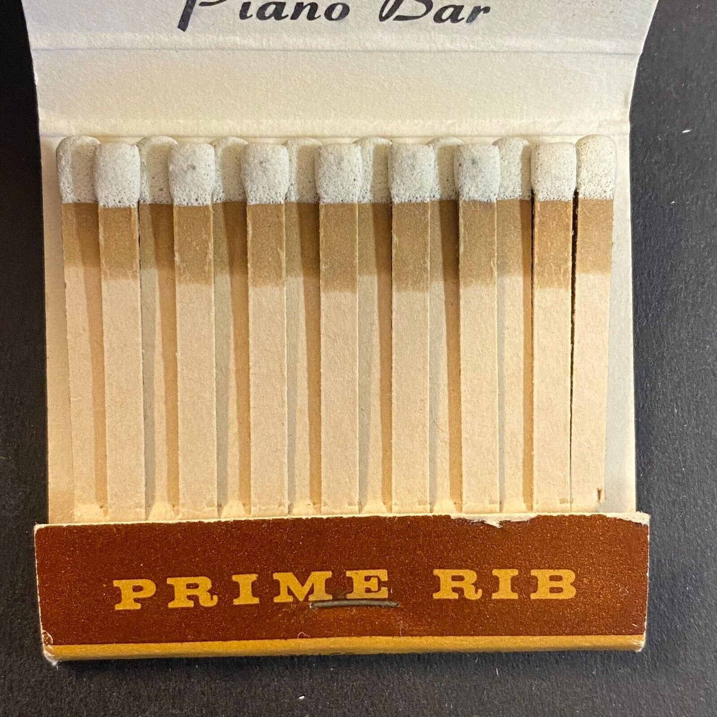 Mitchell's Beef & Bourbon Old Town Chicago c1974-80's Full Matchbook VGC
