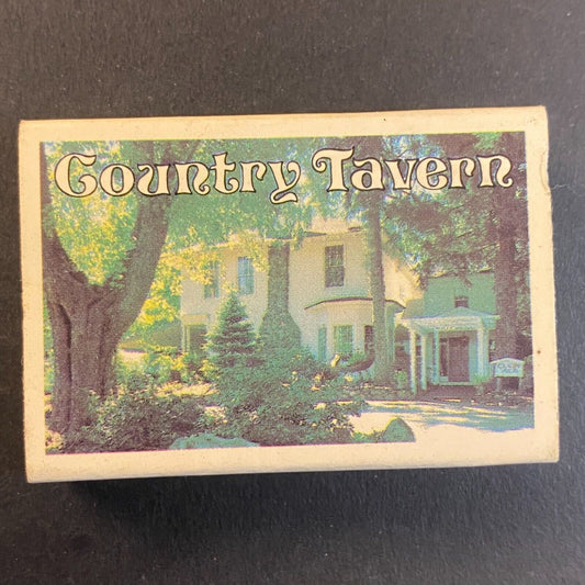 Heritage Village Southbury, CT Country Tavern Vintage Matchbox Real Photo Scarce