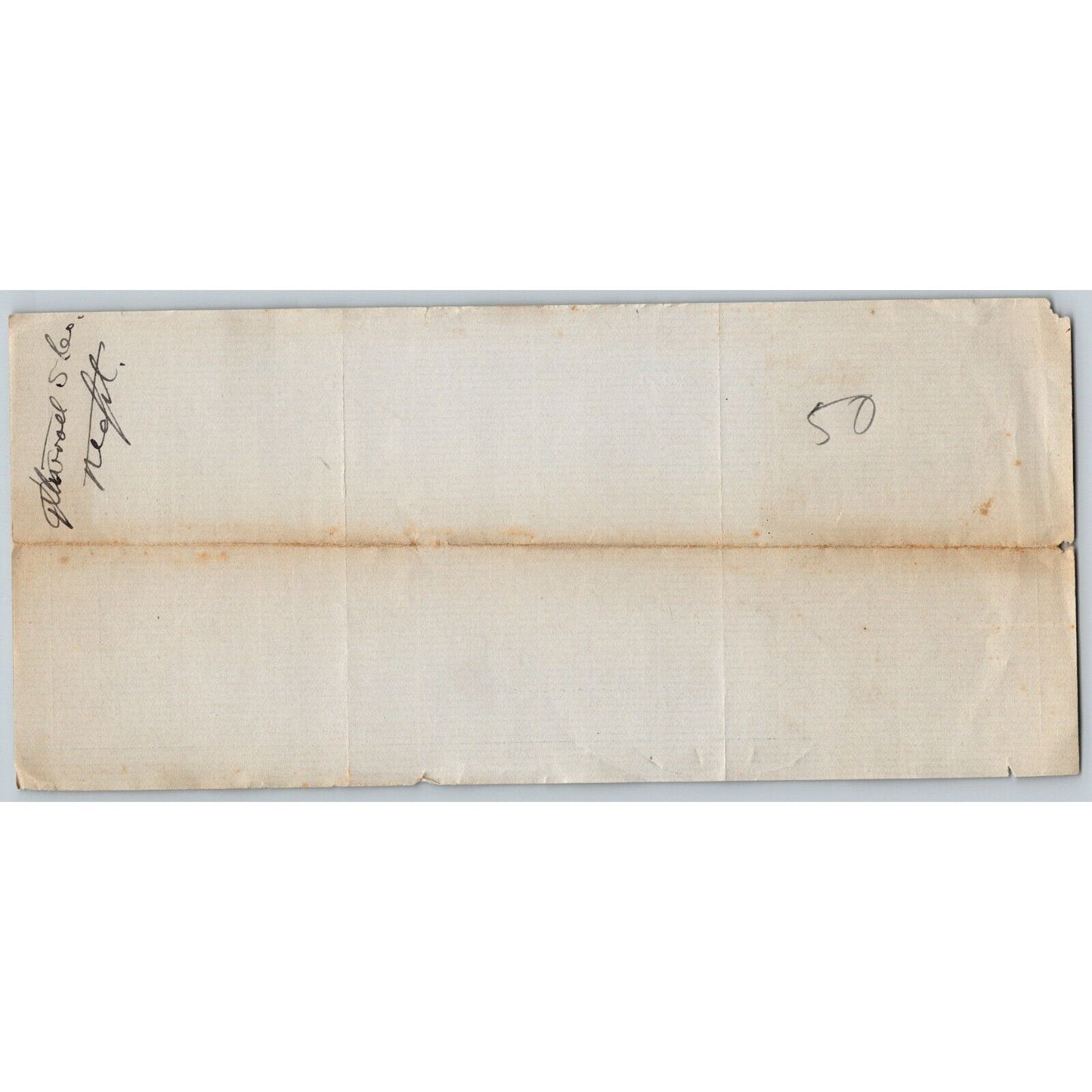 Atwood Suspender Co. Swanton, VT 1886 Receipt Scarce Laid Paper Vignette