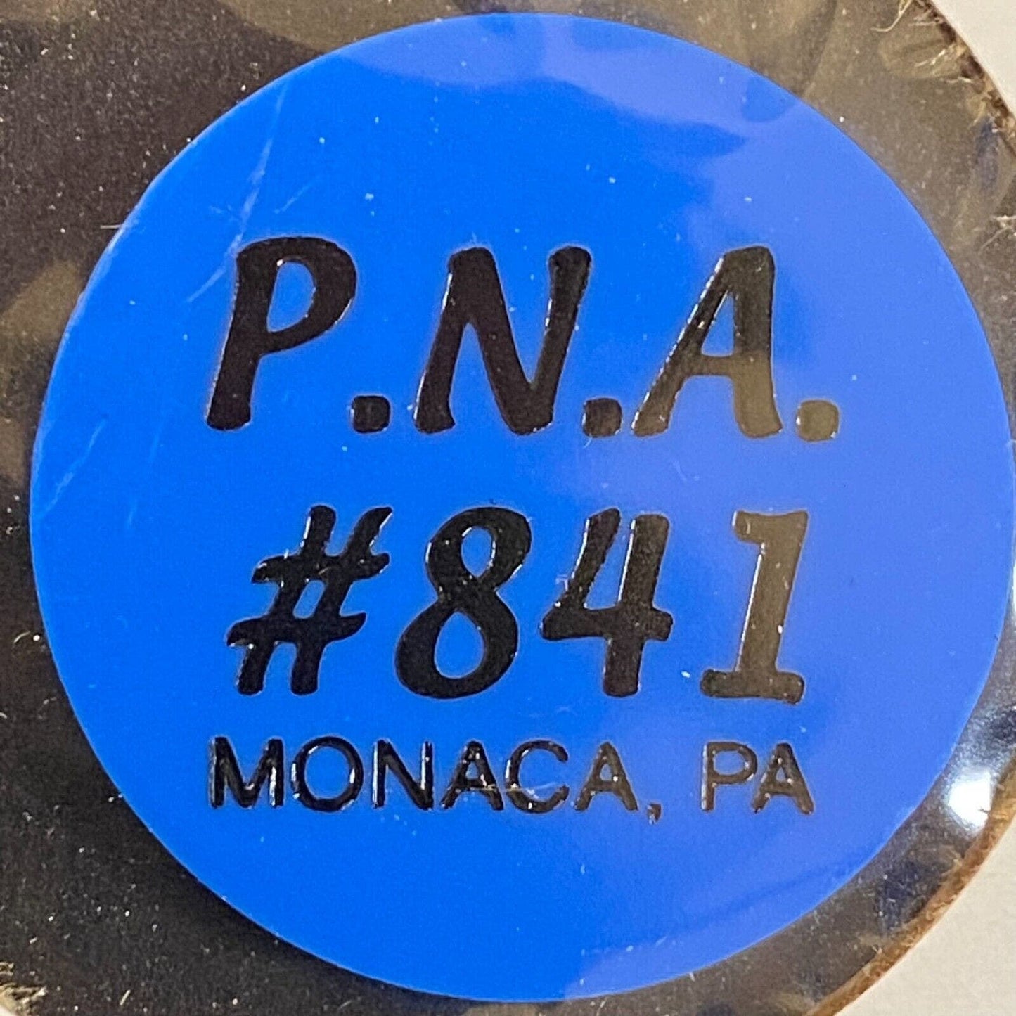 Monaca, PA PNA Polish National Alliance #841 c1980's Plastic Token "Beer"