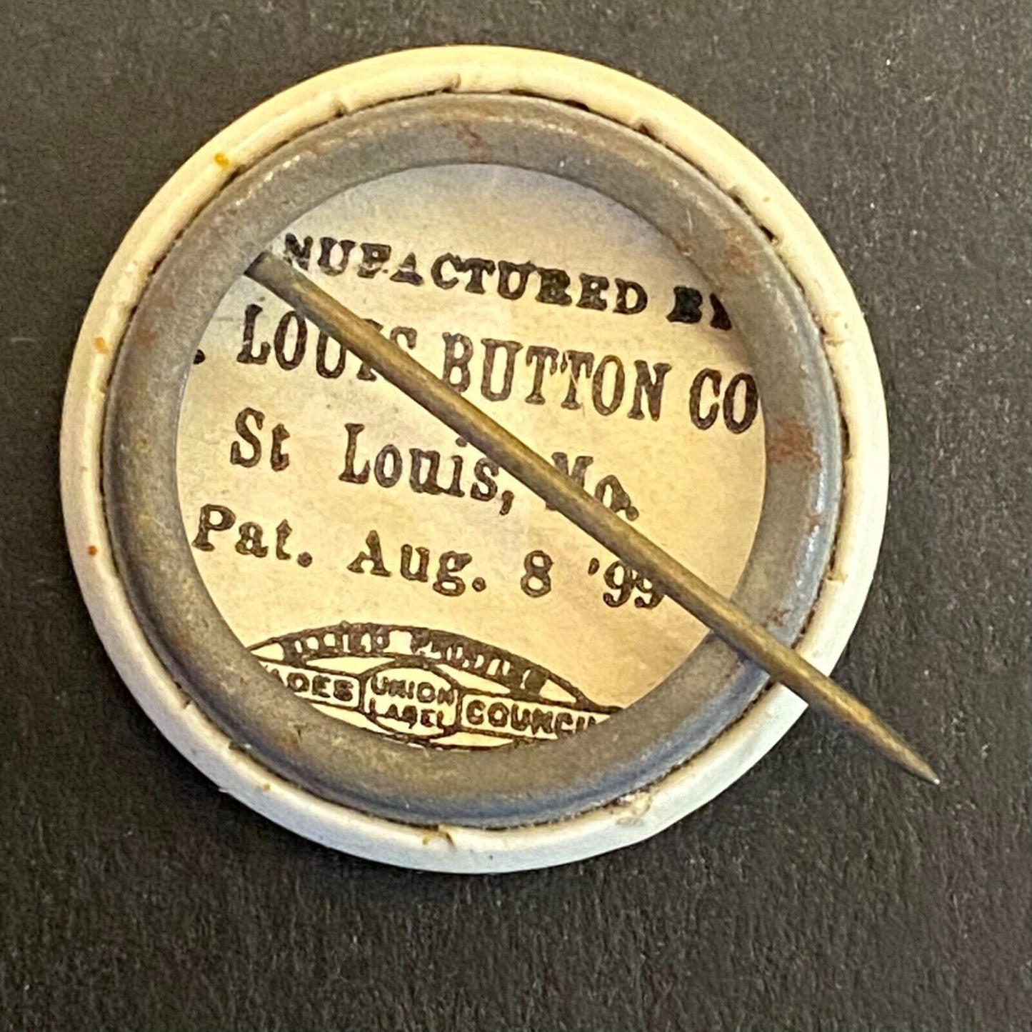 James A. Reed for U.S Senator Celluloid Pinback 3/4" Scarce c1910 VGC Scarce